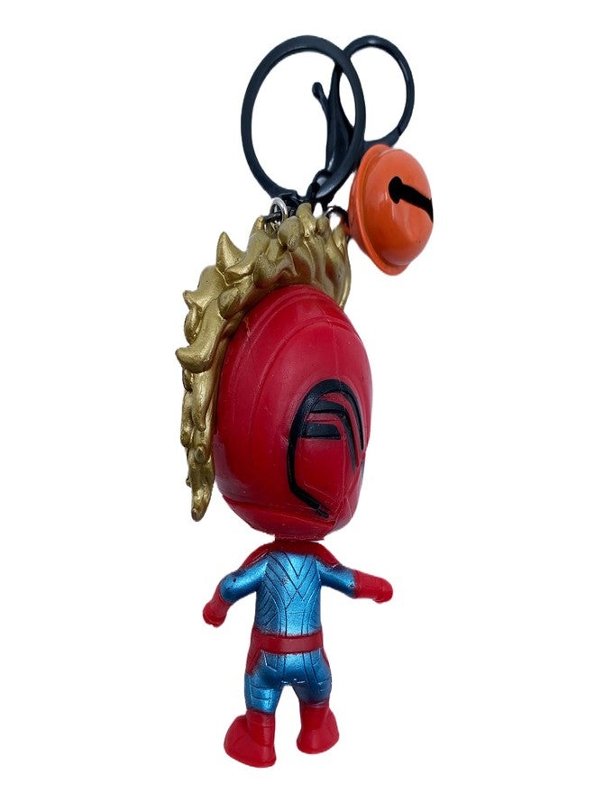 Buko Titan Hero Series Exclusive Small Action Figure for Party Decorations and Kids Collectibles Superhero Toys Keychains for Car, Bike & Backpack (Captain Marvel) - Image 2